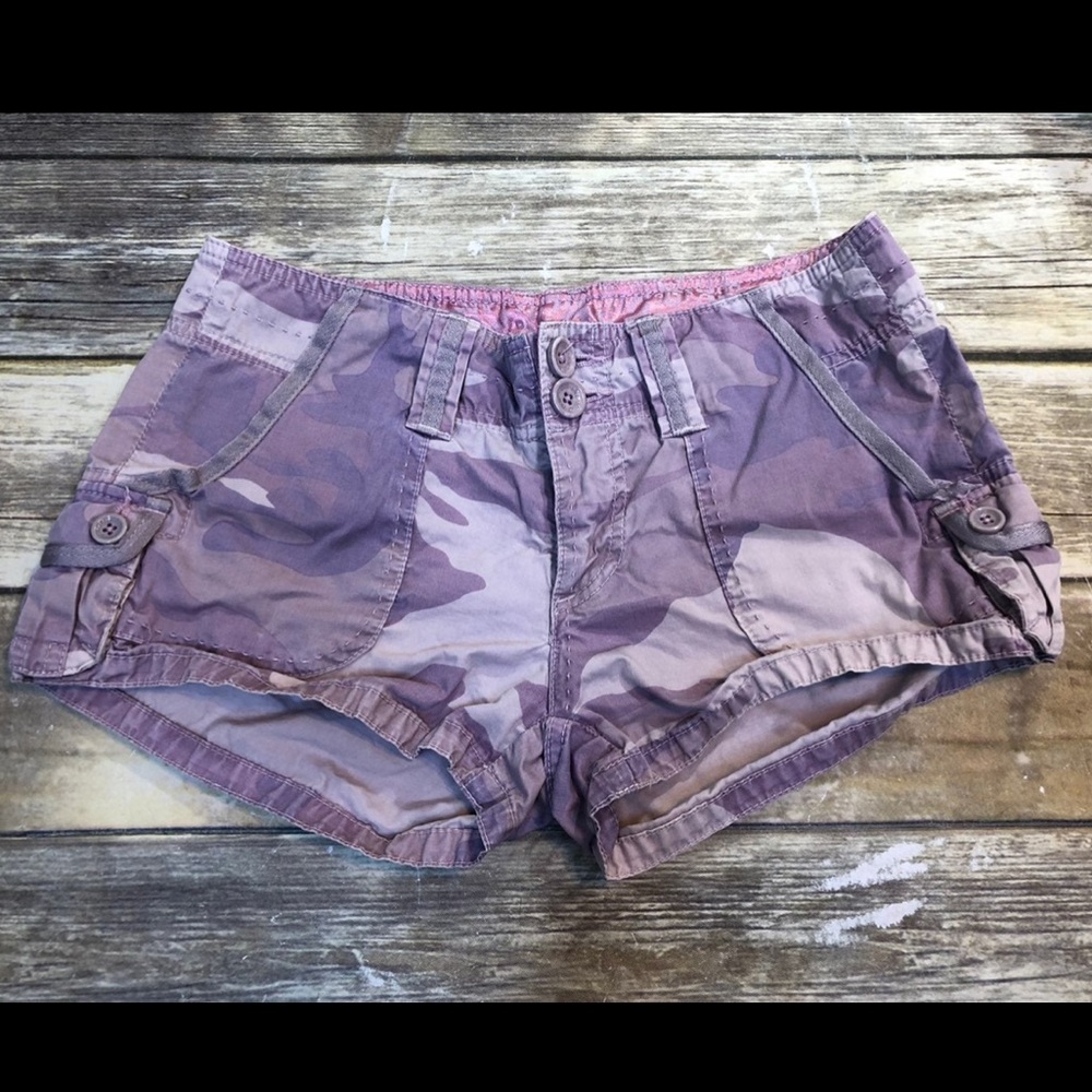 ABLE Women's Purple Camouflage Shorts